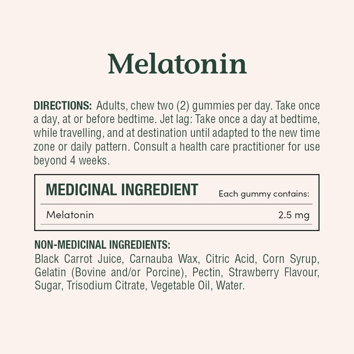 Melatonin Gummies, Helps Reset Sleep-Wake Cycle, Helps Increase Total Sleep Time, Helps to Reduce the Time It Takes to Fall Asleep , Helps Reduce Effects of Jet Lag, Strawberry Flavour, Value Size, 300 G