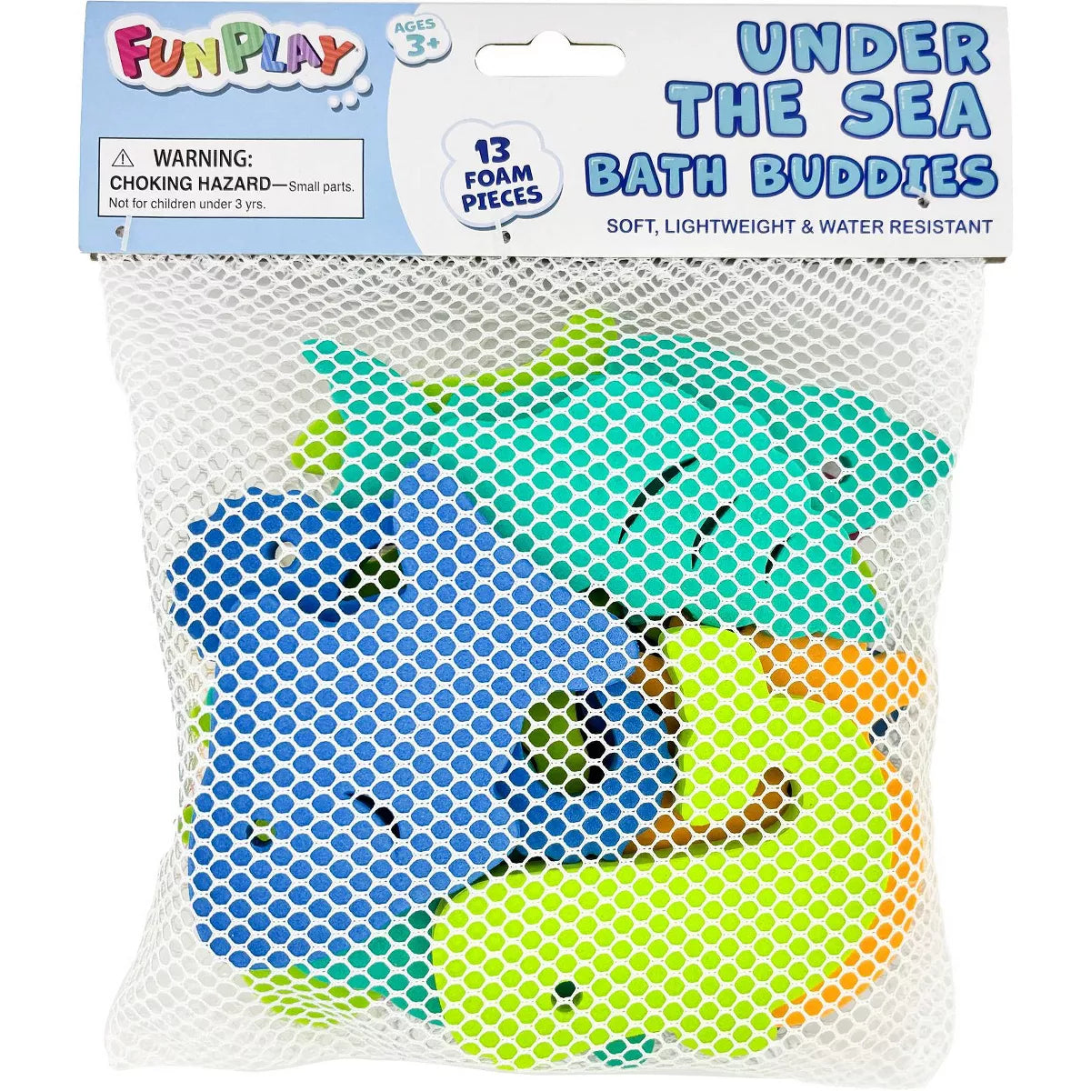 Funplay Foam under the Sea Bath Buddies - 13Pc
