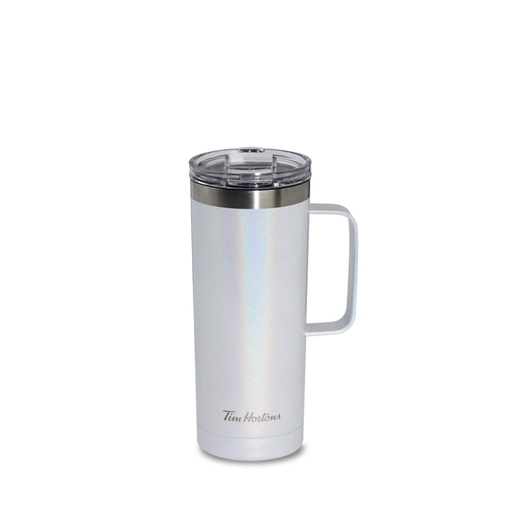Tim Hortons | 20 oz Iridescent Stainless Steel Travel Mug with Lid