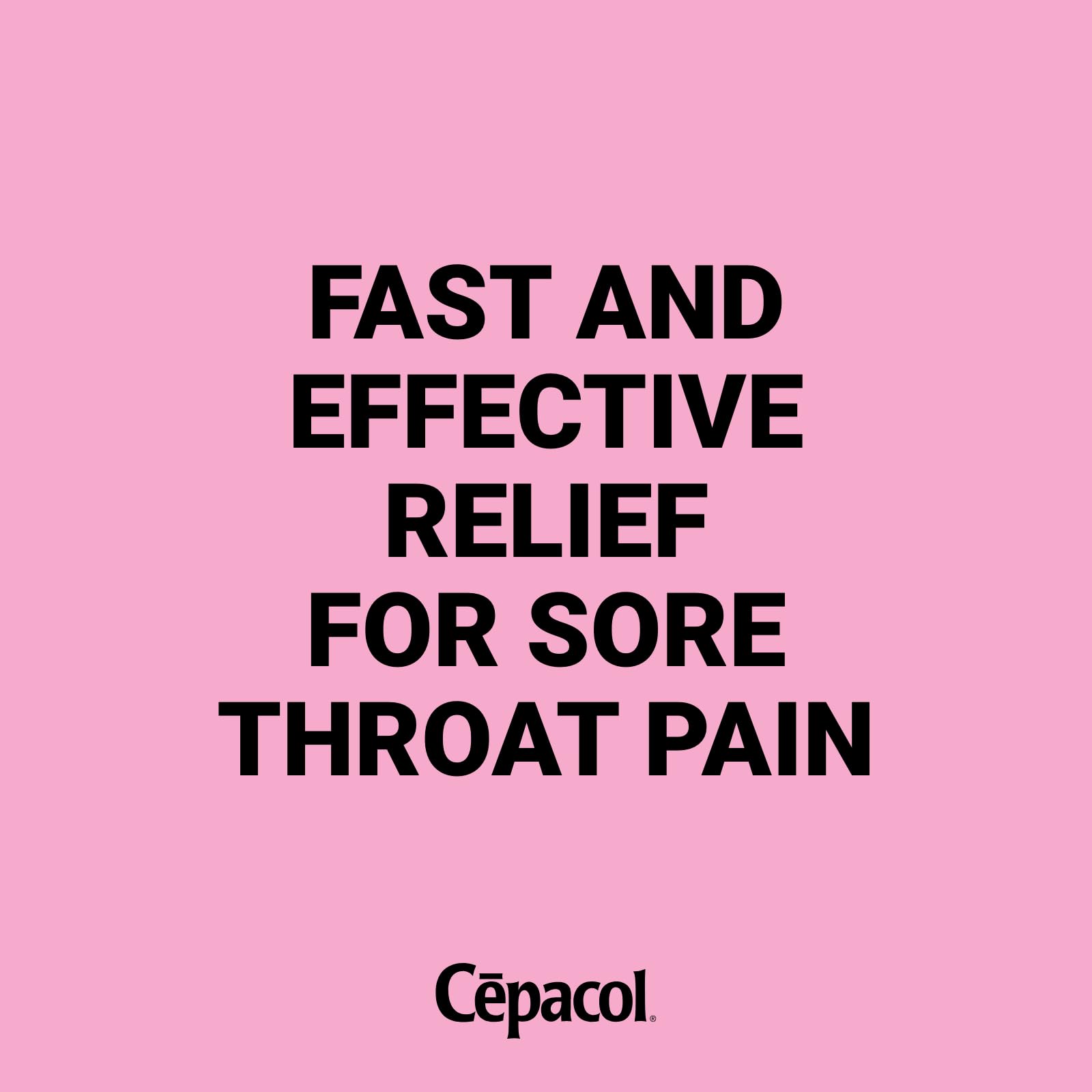Cepacol Children's Fruity Strawberry, Sore Throat lozenges 36 count