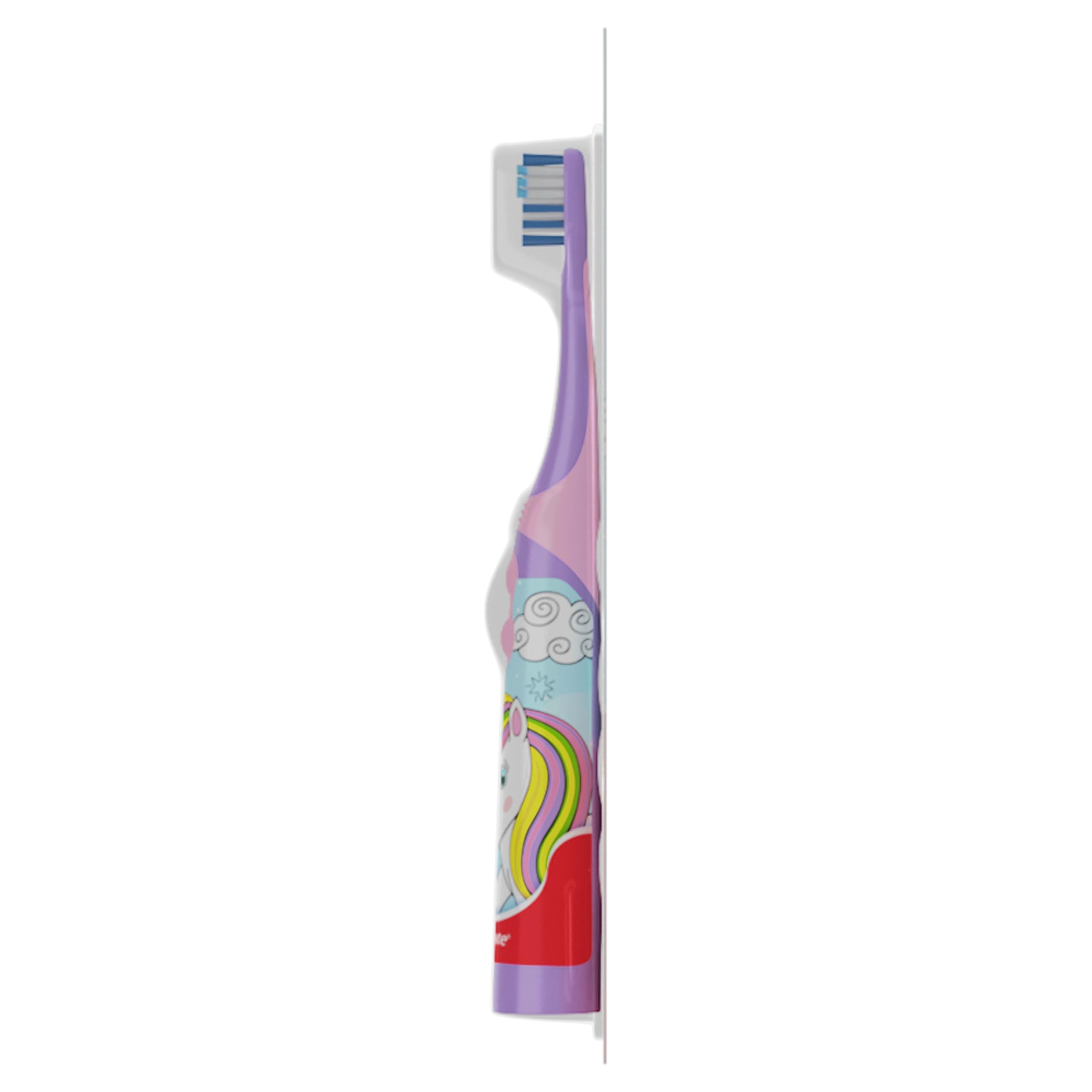 Colgate Battery Powered Kids Electric Toothbrush (pack Of 1), Ages 3+, Extra Soft Toothbrush, Fun Unicorn Design, Removes More Plaque, Slim, Easy-to-hold Handle, Cleans Cavity-causing Bacteria, Battery Included