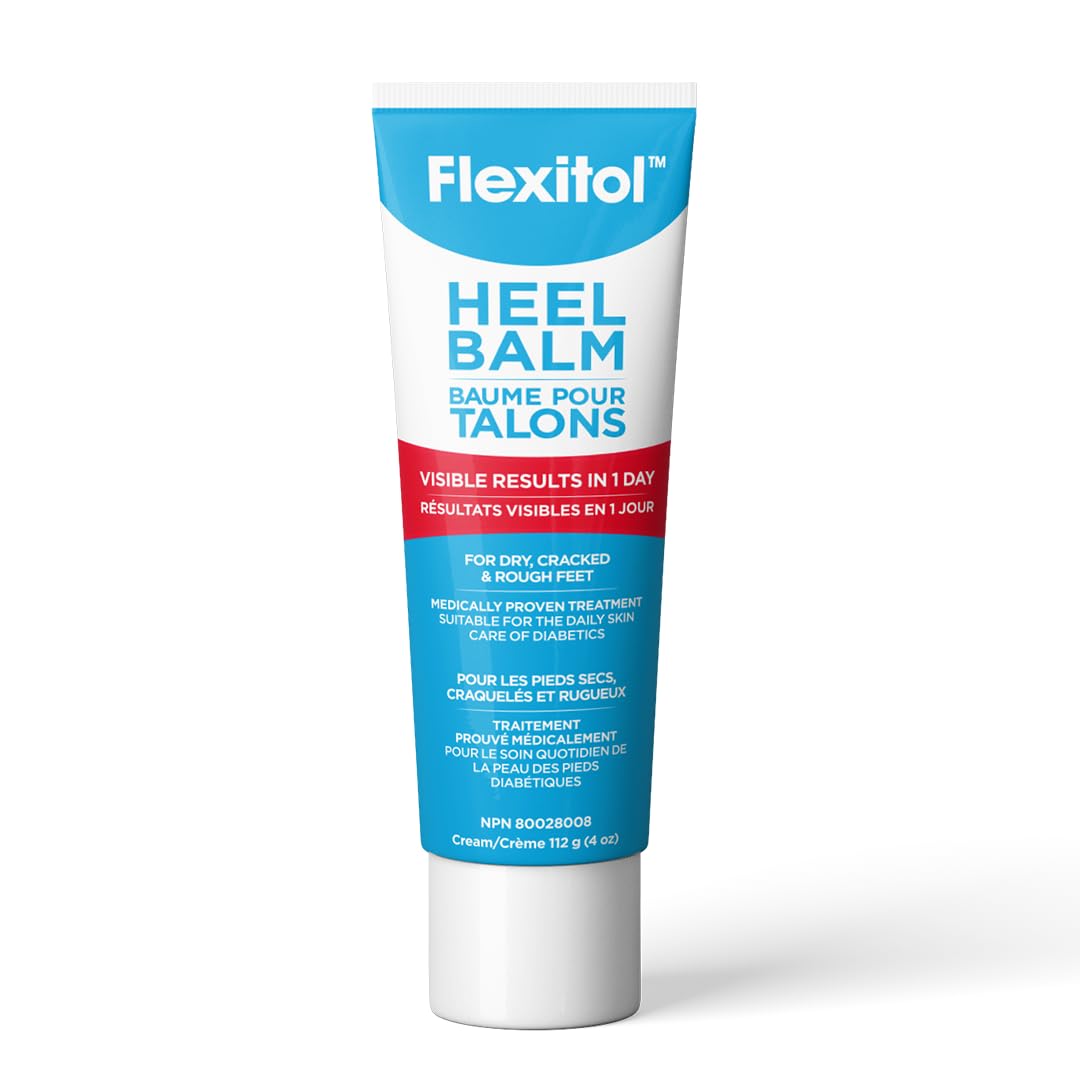 Flexitol Heel Balm – Best Foot Cream, Effective Treatment for Chapped Feet (112g)