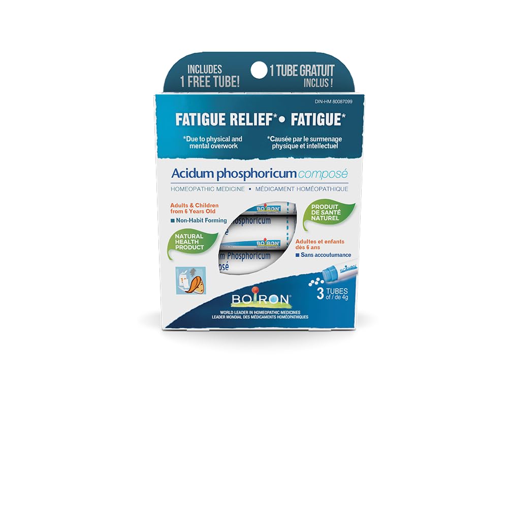 Boiron Acidum Phosphoricum Compose-fatigue Relief Physical and Mental Overwork 12 Gram