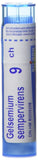 Boiron Gelsemium sempervirens 9ch,Homeopathic medicine. Each tube contains 4 g (approximately 80 pellets)