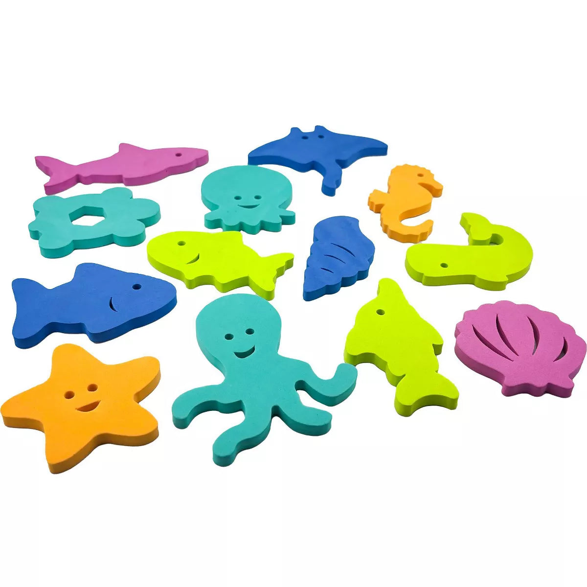 Funplay Foam under the Sea Bath Buddies - 13Pc