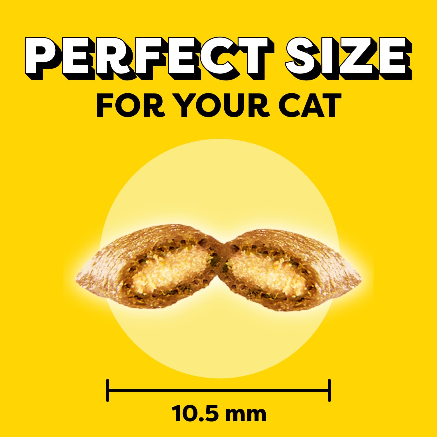 TEMPTATIONS Adult Cat Treats Tasty Chicken Flavour, 850g Tub (Pack of 2)