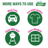 Palmolive Essential Clean Dish Soap Liquid - Orange Tangerine Scent 828ml, Pack of 4, Amazon Exclusive - Tough on Grease, Soft on Hands, Dishwashing liquid to Remove Food Particles & Grime