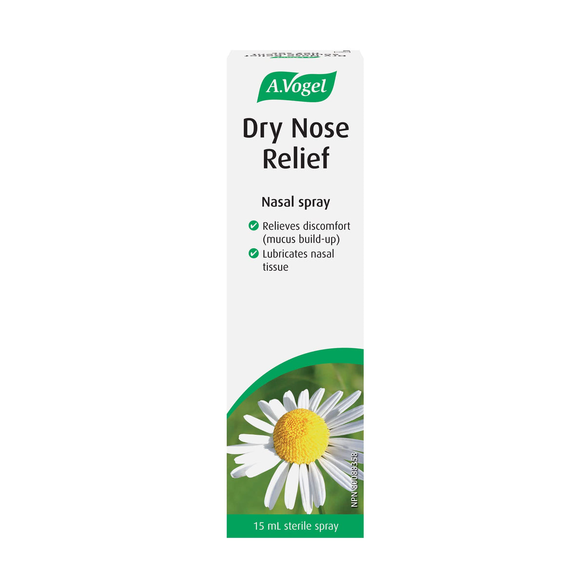 A.Vogel Dry Nose Relief 15 mL – Fast-Acting Natural Nasal Spray with Hyaluronic Acid, Chamomile & Sodium for Dry, Itchy or Congested Nose