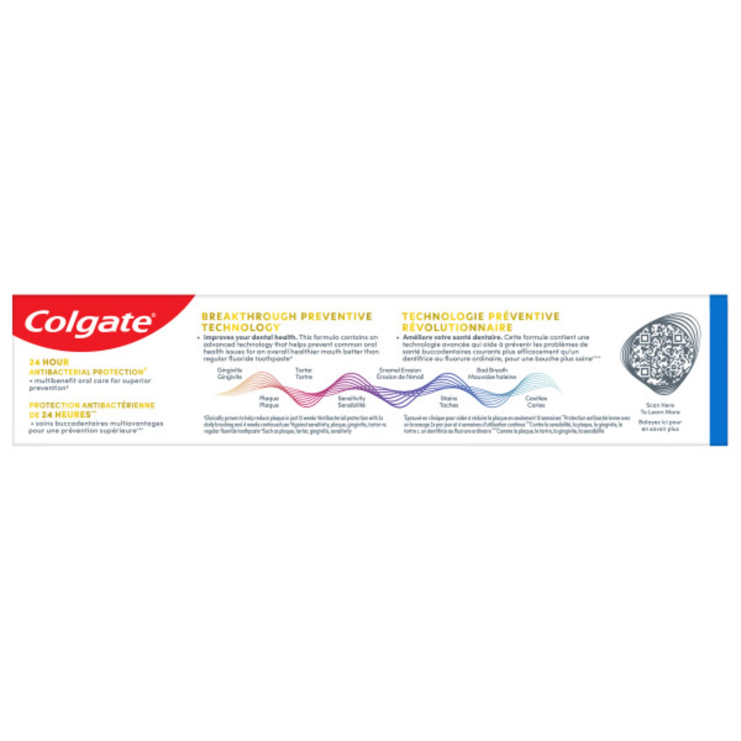Colgate Total Toothpaste, Whitening, 3 X 120 mL
