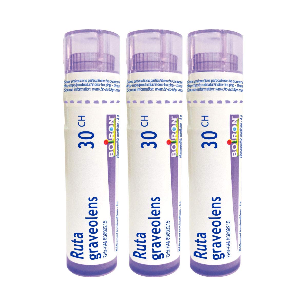 Boiron Ruta graveolens 30CH, homeopathic medicine 3 count