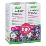 (2 Pack) A.Vogel Echinaforce Sore Throat Spray Fast Acting Relief - Clinically Proven Treatment for Pharyngitis, Tonsillitis, Soreness and Hoarseness - Organically Grown Echinacea Purpurea - Vegan - 60mL