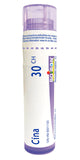 Boiron Cina 30ch,Homeopathic Medicine. Each Tube Contains 4 g (Approximately 80 pellets)