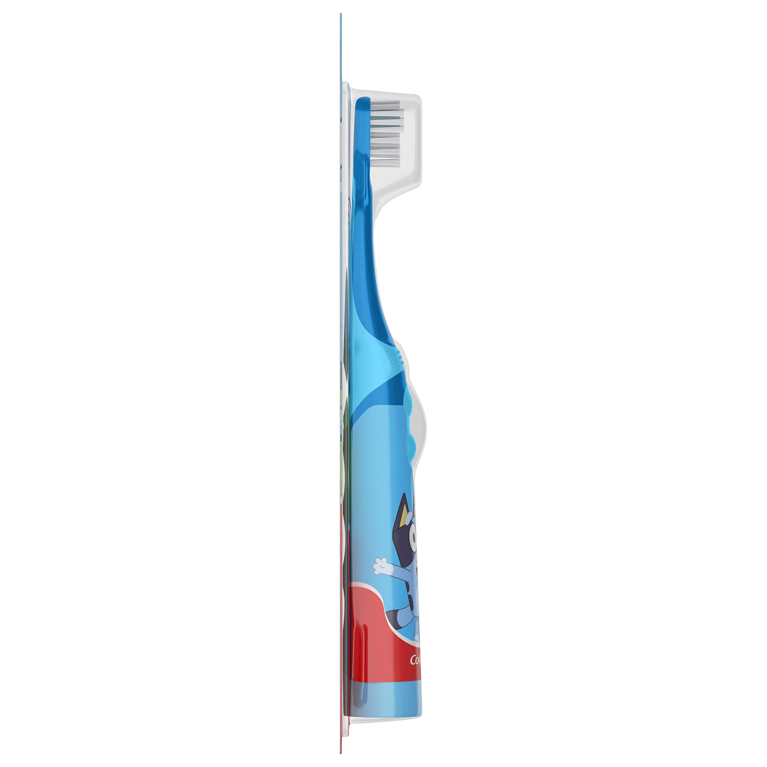 Colgate Kids Battery Powered Toothbrush, Bluey, Extra Soft, 1 Count (Pack of 2)