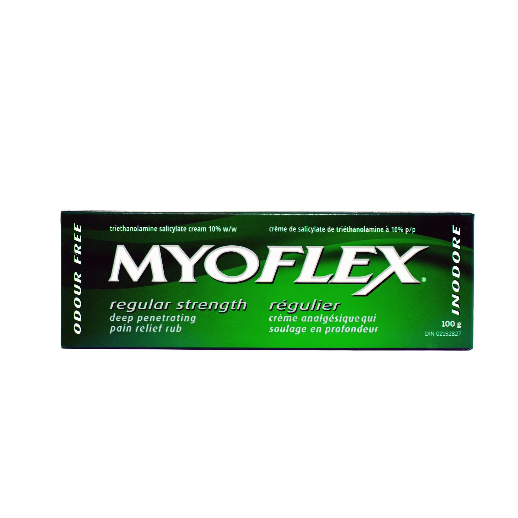 Myoflex Pain Relief Rub | Odourless | Provides Deep Penetrating Relief of Muscle Soreness & Joint Pain | Menthol Free | Stain Free | Non-Greasy | Great For Ages 2+ | 100 grams (Regular Strength)