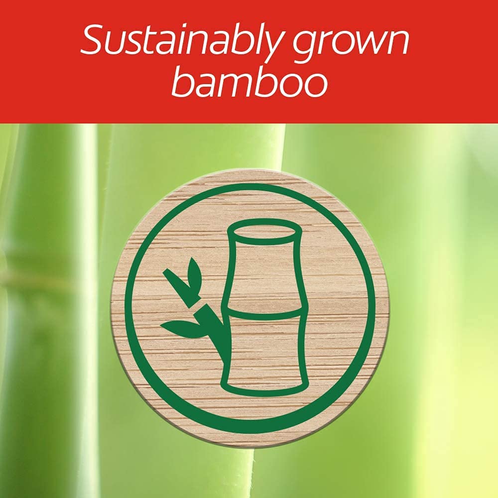 Colgate Bamboo Charcoal Full Size Toothbrush (1 Pack)- BPA Free, Floss-Tip, Charcoal Infused, Soft Bristle Toothbrush for Adults & Kids, Premium Eco-Friendly Oral Care