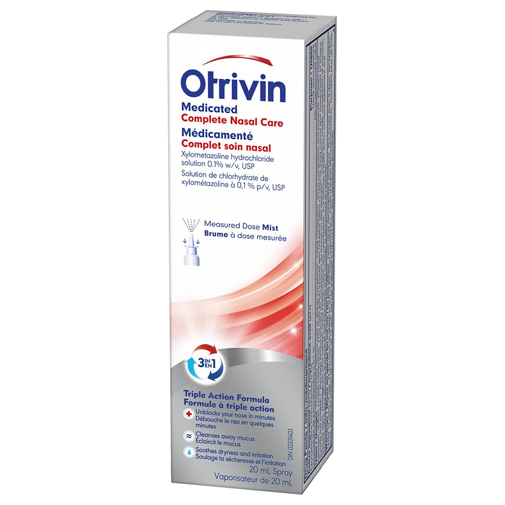 OTRIVIN Medicated Complete Nasal Care (Spray) (Measured Dose Mist)