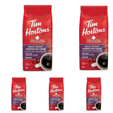Tim Hortons Bold Roast, Fine Grind Coffee, Dark Roast, 300g Bag (Pack of 5)