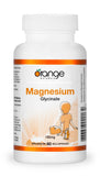 Orange Naturals - Magnesium Glycinate - 180mg 60 v-caps 60-Day Supply - Magnesium Bisglycinate Supplements - Relaxation, Sleep Support, Pressure Relief, Healthy Bones, Healthy Teeth & Muscle Function