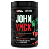 Jacked Factory X John Wick - Wick Mode Pre Workout Powder - Intense Energy, Battle-Ready Focus, Unstoppable Commitment, and Sheer Will - 40 Servings, Osaka Cherry Blossom