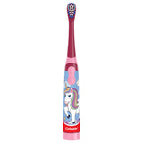 Colgate Battery Powered Kids Electric Toothbrush (pack Of 1), Ages 3+, Extra Soft Toothbrush, Fun Unicorn Design, Removes More Plaque, Slim, Easy-to-hold Handle, Cleans Cavity-causing Bacteria, Battery Included