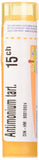 Boiron Antimonium tartaricum 15ch,Homeopathic medicine. Each tube contains 4 g (approximately 80 pellets)