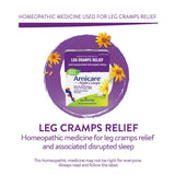 Boiron Arnicare Night Cramps Homeopathic Medicine for Temporary Relief of Cramps and Spasms in Legs, Calves, Feet, Hands and Associated Disrupted Sleep, Quick Dissolving Tablets, 60quick dissolving tablets