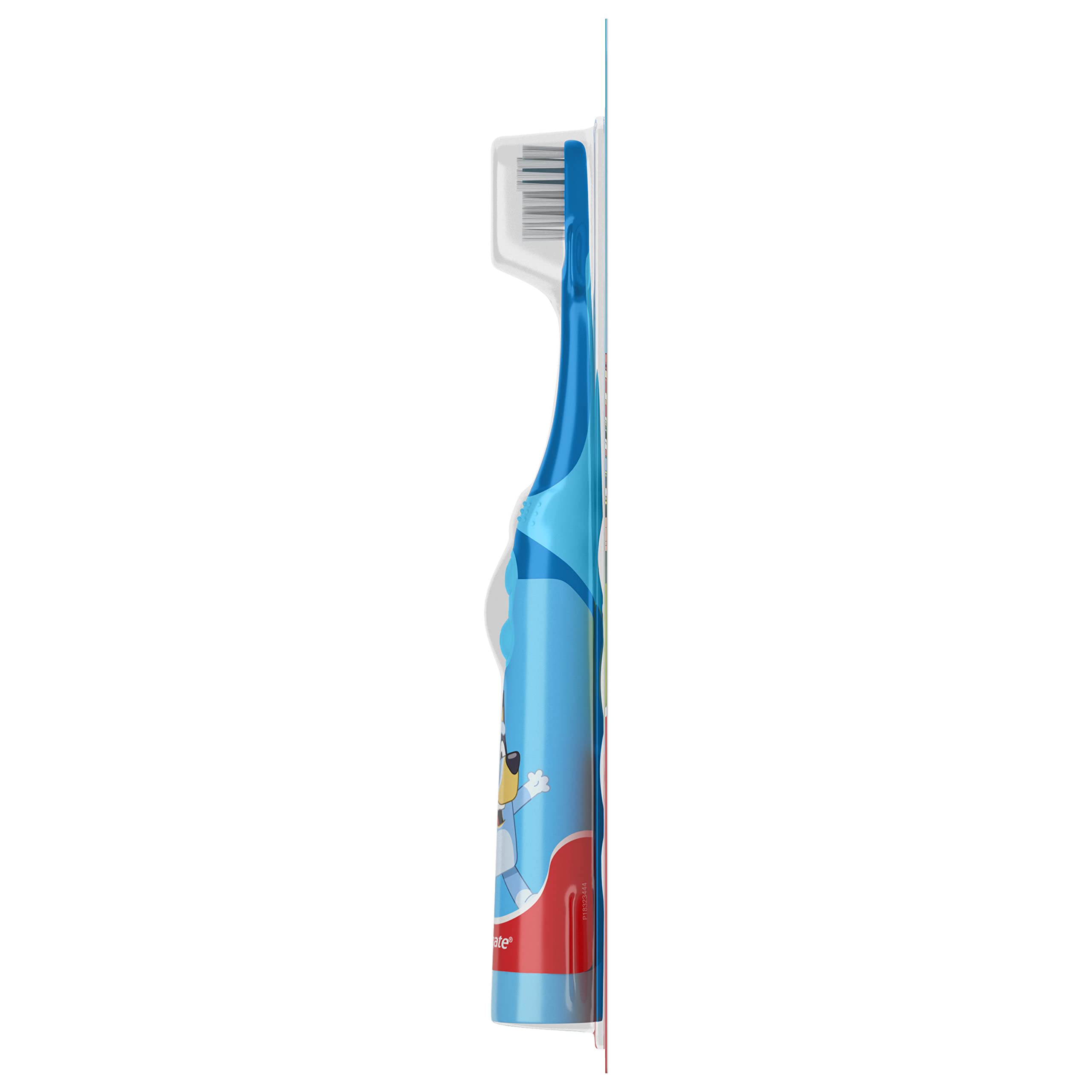 Colgate Kids Battery Powered Toothbrush, Bluey, Extra Soft, 1 Count (Pack of 2)