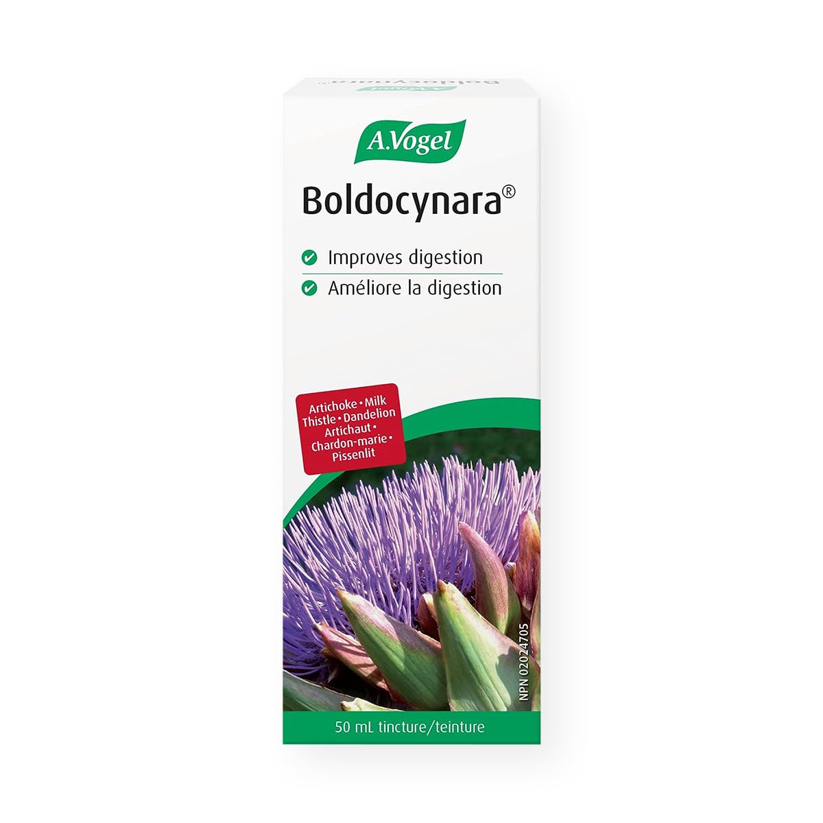 A.Vogel Boldocynara Liver Detox Cleanse - Digestion Supplement for Liver Health - Supports Fat Digestion - Milk Thistle, Boldo & Dandelion Root Formula - 50 Ml