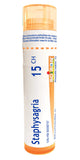 Boiron Staphysagria 15ch,Homeopathic medicine. Each tube contains 4 g (approximately 80 pellets)