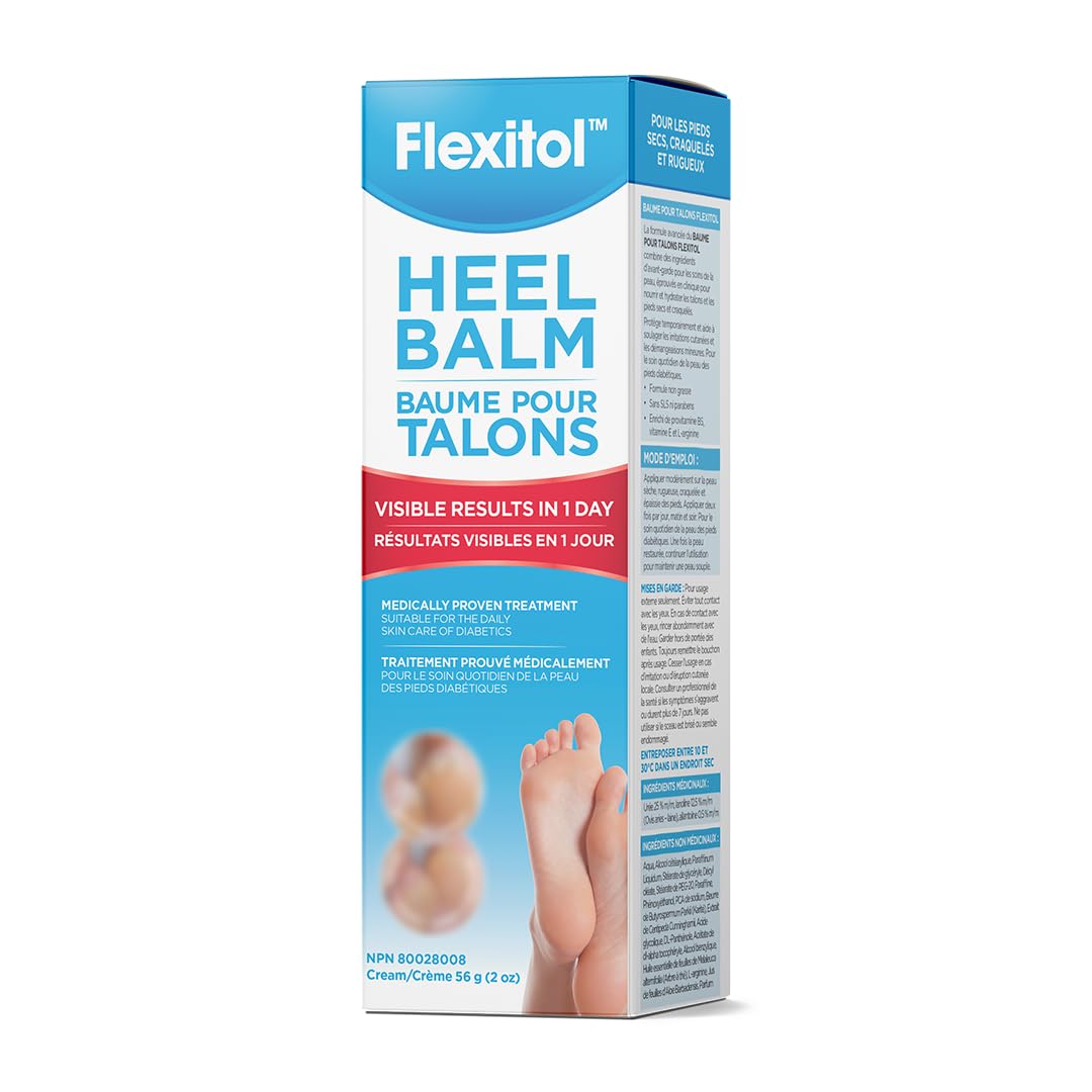 Flexitol Heel Balm – Best Foot Cream, for Dry & Toes, Ultimate Care (56g)