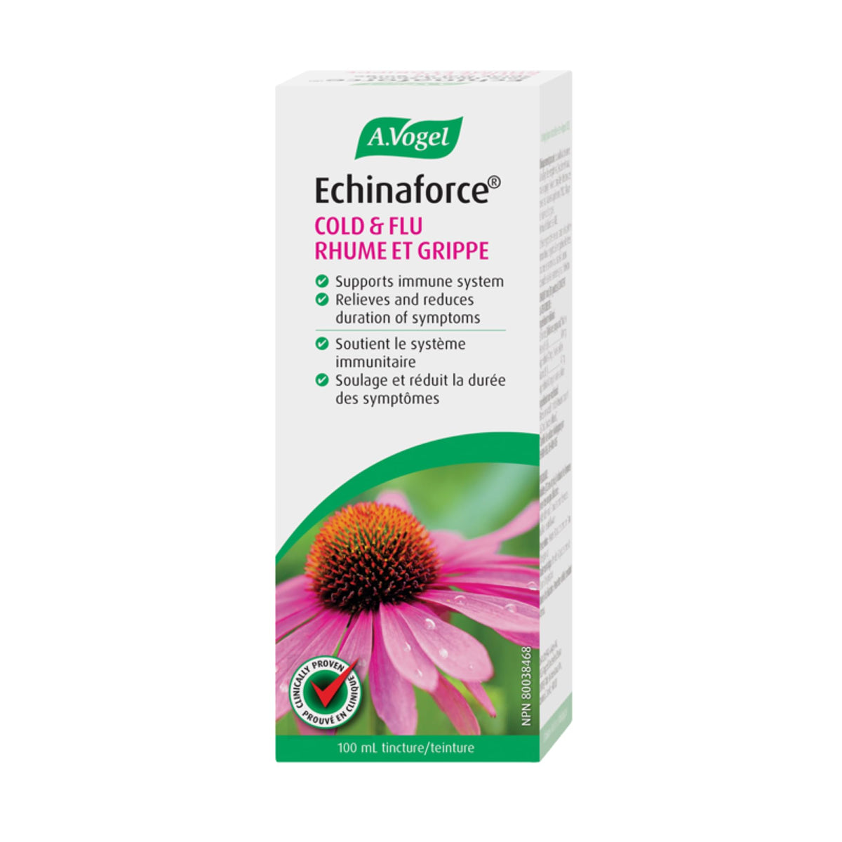 A.Vogel - Echinaforce liquid 100 mL - The proven extract for Cold & Flu, accelerates immune response