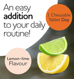 BioGaia Probiotic Chewable Tablets for Digestive Health | Lemon-Lime | 30-Day Supply/Chewable Tablets | For Adults & Kids | Improves Digestive Health | Eases constipation | Prevent episodes of diarrhea