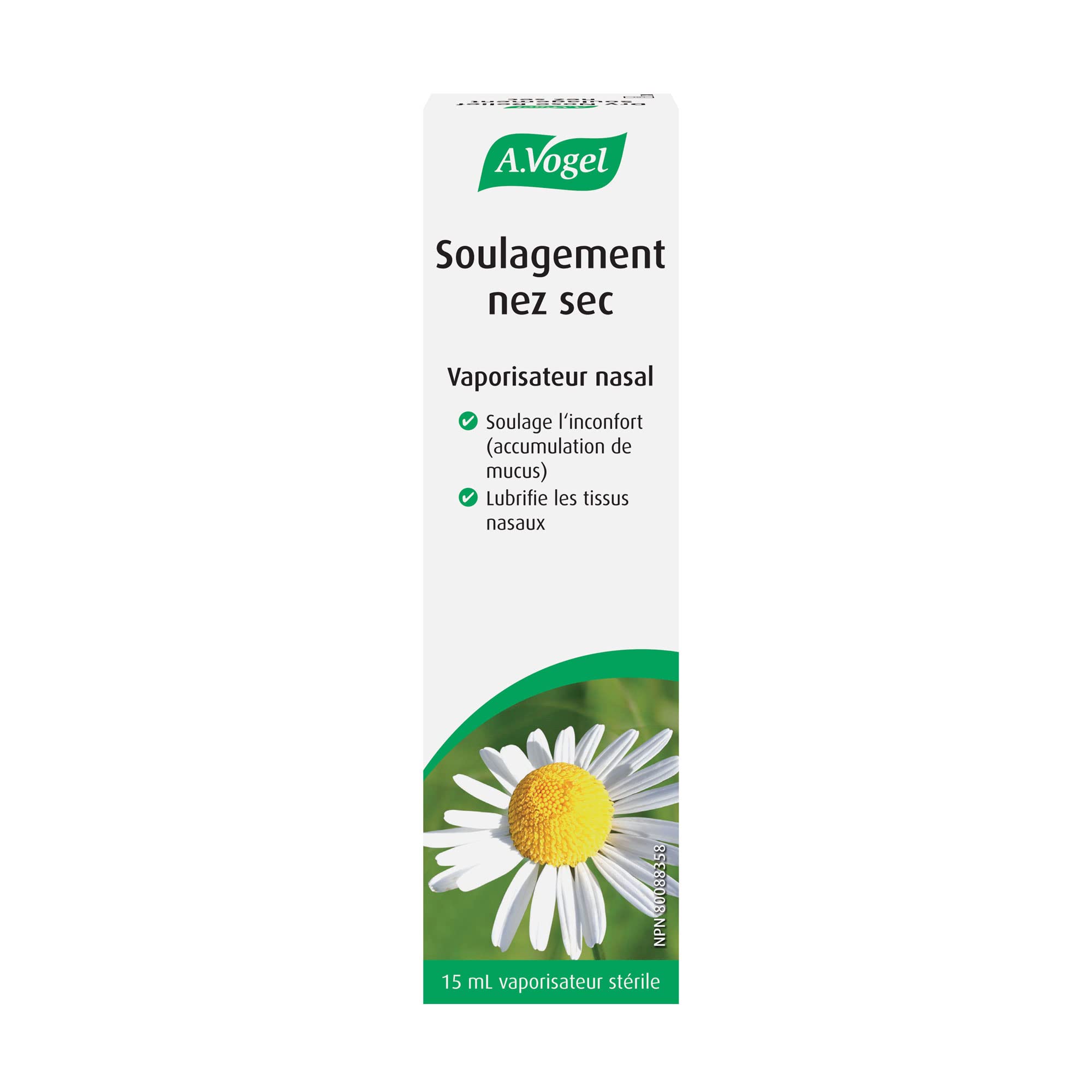 A.Vogel Dry Nose Relief 15 mL – Fast-Acting Natural Nasal Spray with Hyaluronic Acid, Chamomile & Sodium for Dry, Itchy or Congested Nose