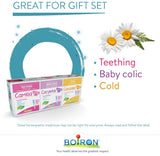 Boiron Baby Box – This gift set contains one box each of Camilia, Cocyntal, and Coryzalia, with 30 doses per product.