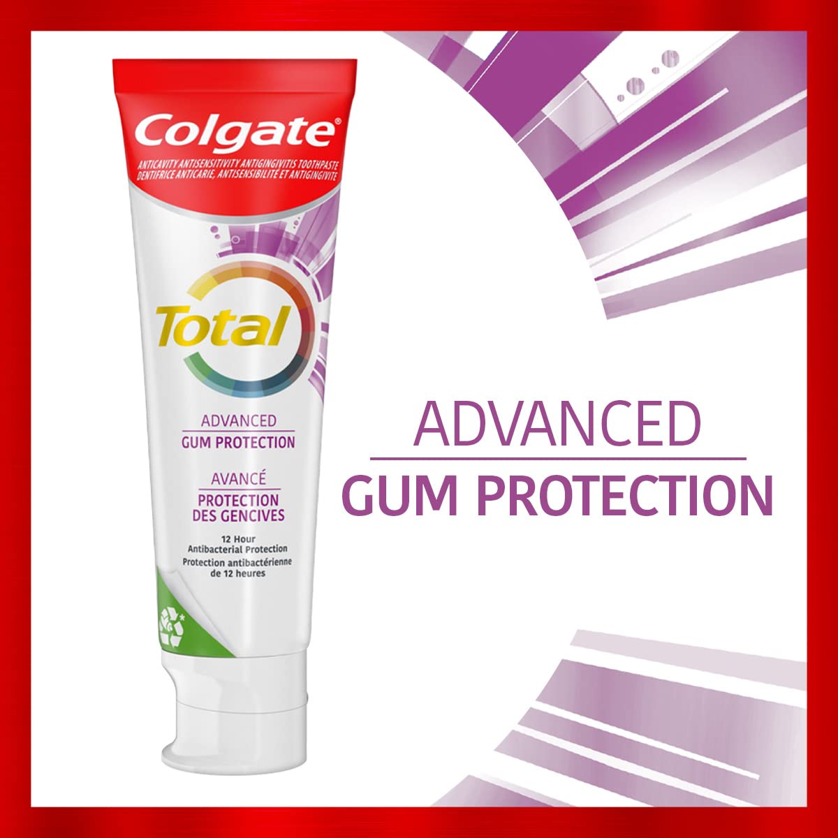 Total Advanced Gum Health Protection Toothpaste 70mL (Pack of 3)