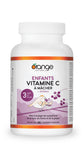 Orange Naturals Kids Vitamin C + Elderberry, Vegan 90 Chewable Tablets, 90-Day Supply, Tasty Berry Flavor, Supports Overall Wellness and Provides Antioxidant Protection - Children Ages 3+