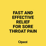 Cepacol Sensations Honey and Lemon, Sore Throat lozenges 36 count