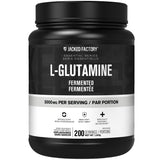 L-Glutamine Powder 200 Servings - Vegan Fermented L Glutamine Powder for Post Workout Muscle Recovery, Immunity, Digestive Health - Tested & Trusted, No Artificial Fillers - Unflavored