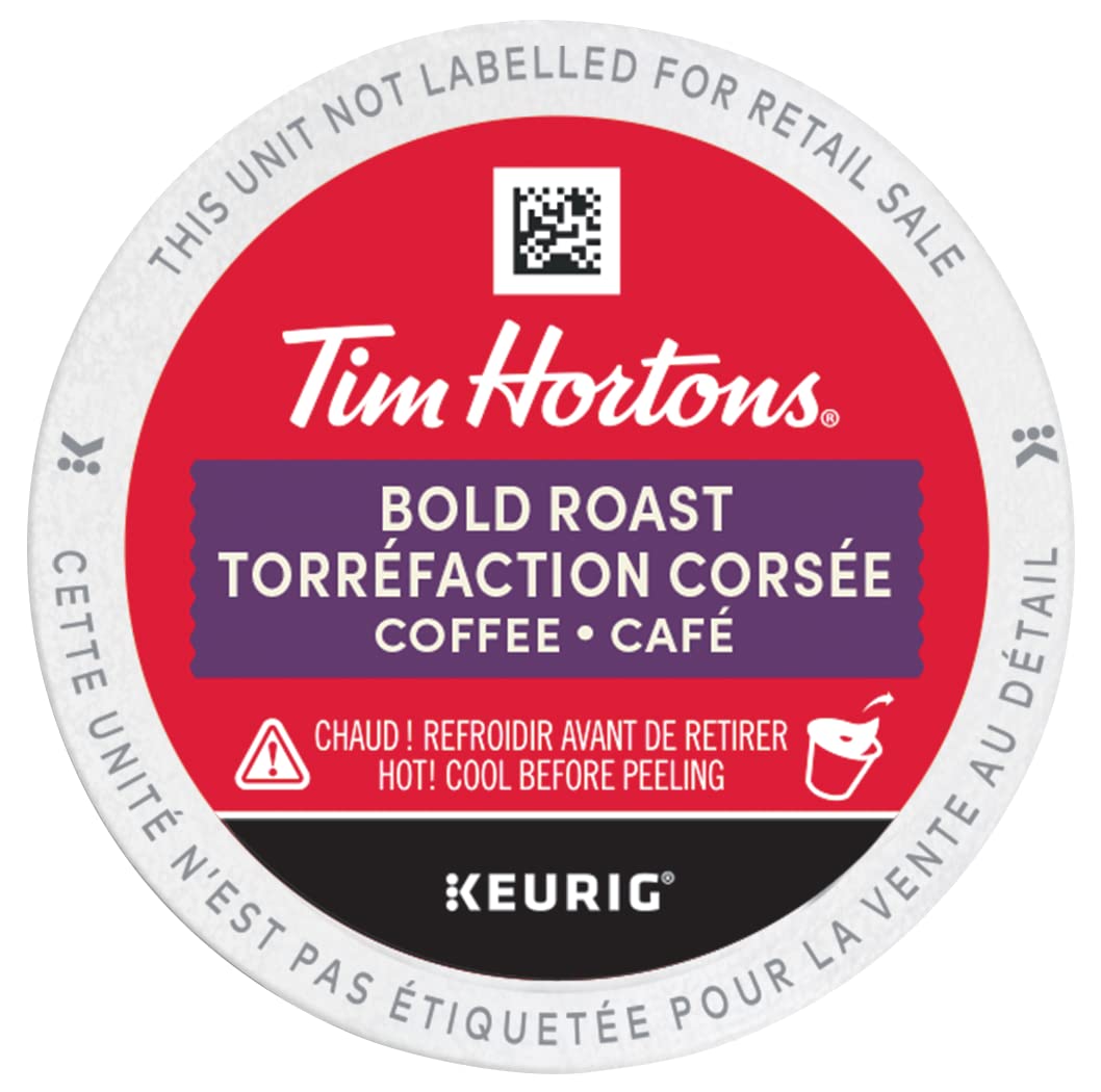 Tim Hortons Variety Pack, Original, Dark Roast, Colombian, Bold Roast and French Vanilla, Single Serve Keurig K-Cup Pods, 30 Ct