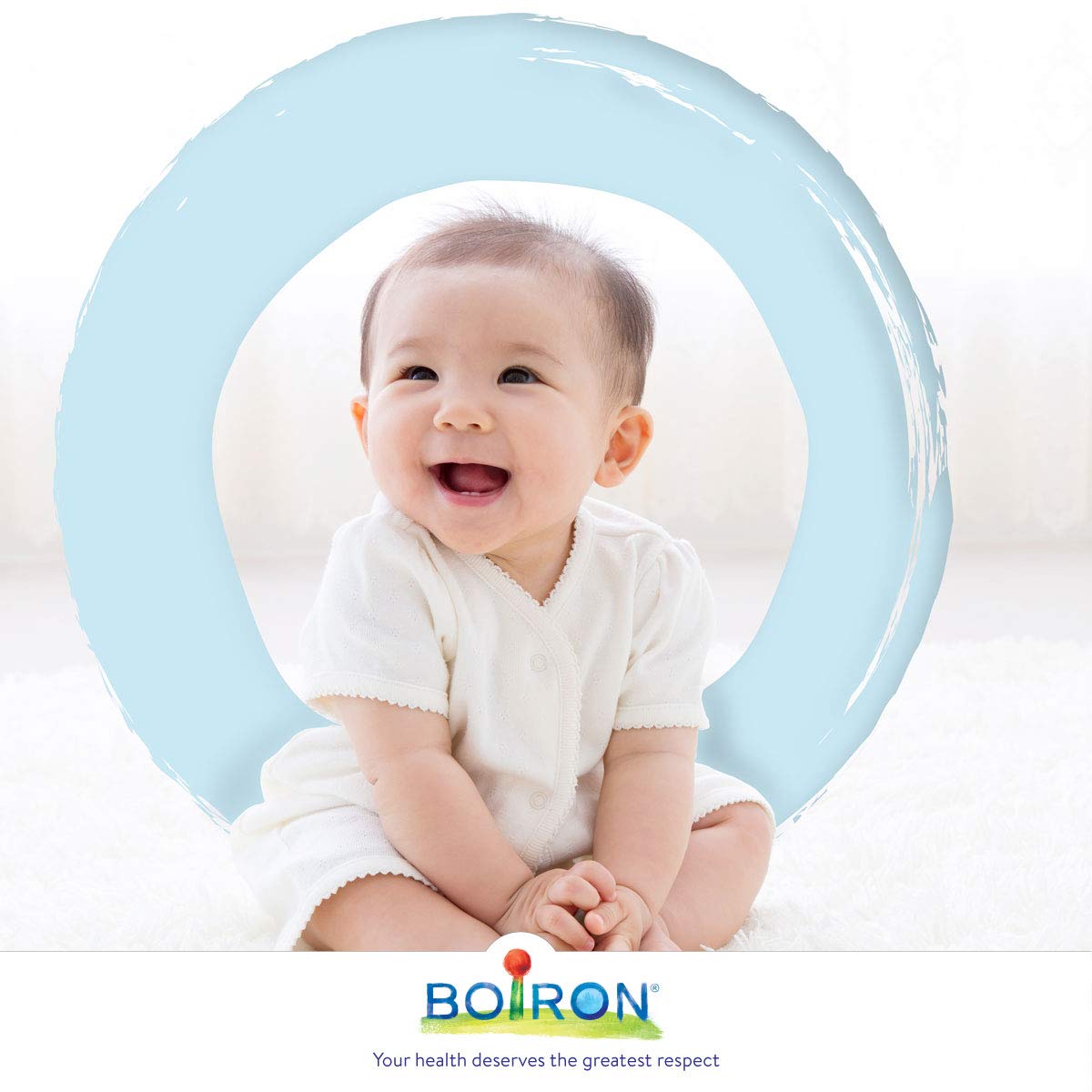 Boiron Baby Box – This gift set contains one box each of Camilia, Cocyntal, and Coryzalia, with 30 doses per product.