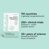 BioGaia Prodentis 3-Pack | Dental Probiotic Lozenges | Promote Healthy Gums & Teeth | Replenish Oral Microbiome | Improve Oral Health | Mint Flavor | 90 Day Supply