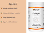 Orange Naturals - Collagen Skin Revive - 270g Powder Supplement for Women - Helps Reduce Eye Wrinkles, Fine Lines, Antiaging and Improve Nail Growth - Bioactive Peptides Hydrolyzed - Enhanced Non GMO