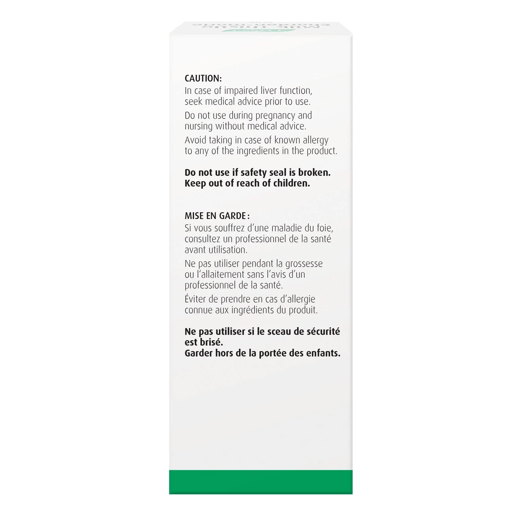A.Vogel Milk Thistle - Liver Supplement for Liver Health and Gallstones - Treats Symptoms Caused by Liver Pain - Hepatic Pain and Swelling - Sugar, Lactose and Gluten-Free - Vegan - 50 mL