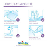 Boiron Cocyntal 60 drinkable unit-doses (Twin Pack) used for infant colic: abdominal pain, cramps, spasms and intestinal gas. Age: 1 to 6 months. Day and Night use.