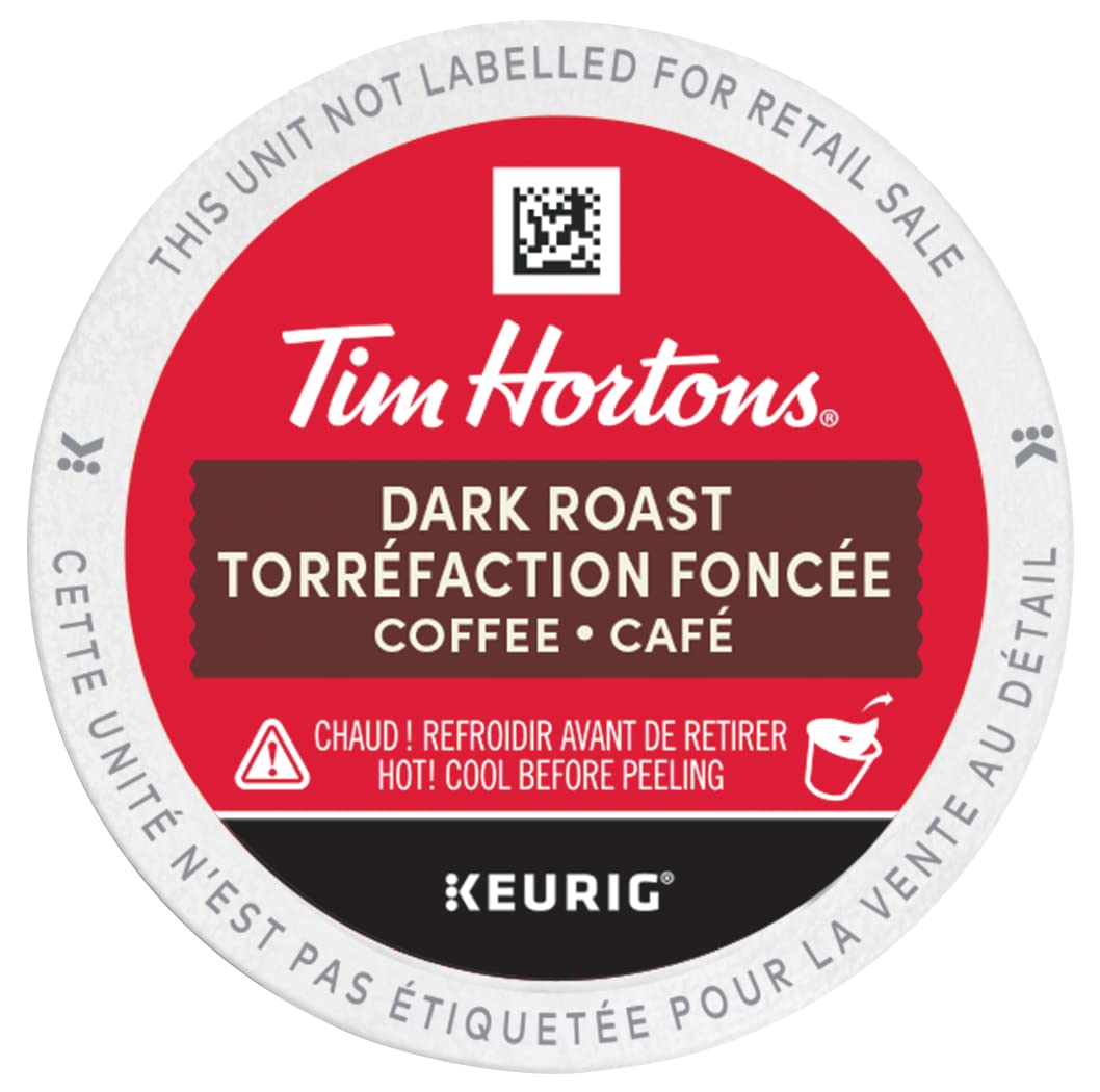Tim Hortons Variety Pack, Original, Dark Roast, Colombian, Bold Roast and French Vanilla, Single Serve Keurig K-Cup Pods, 30 Ct