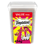 TEMPTATIONS Mix-Ups Cat Treats, (Chicken, Turkey & Beef Flavour), 454g Tub