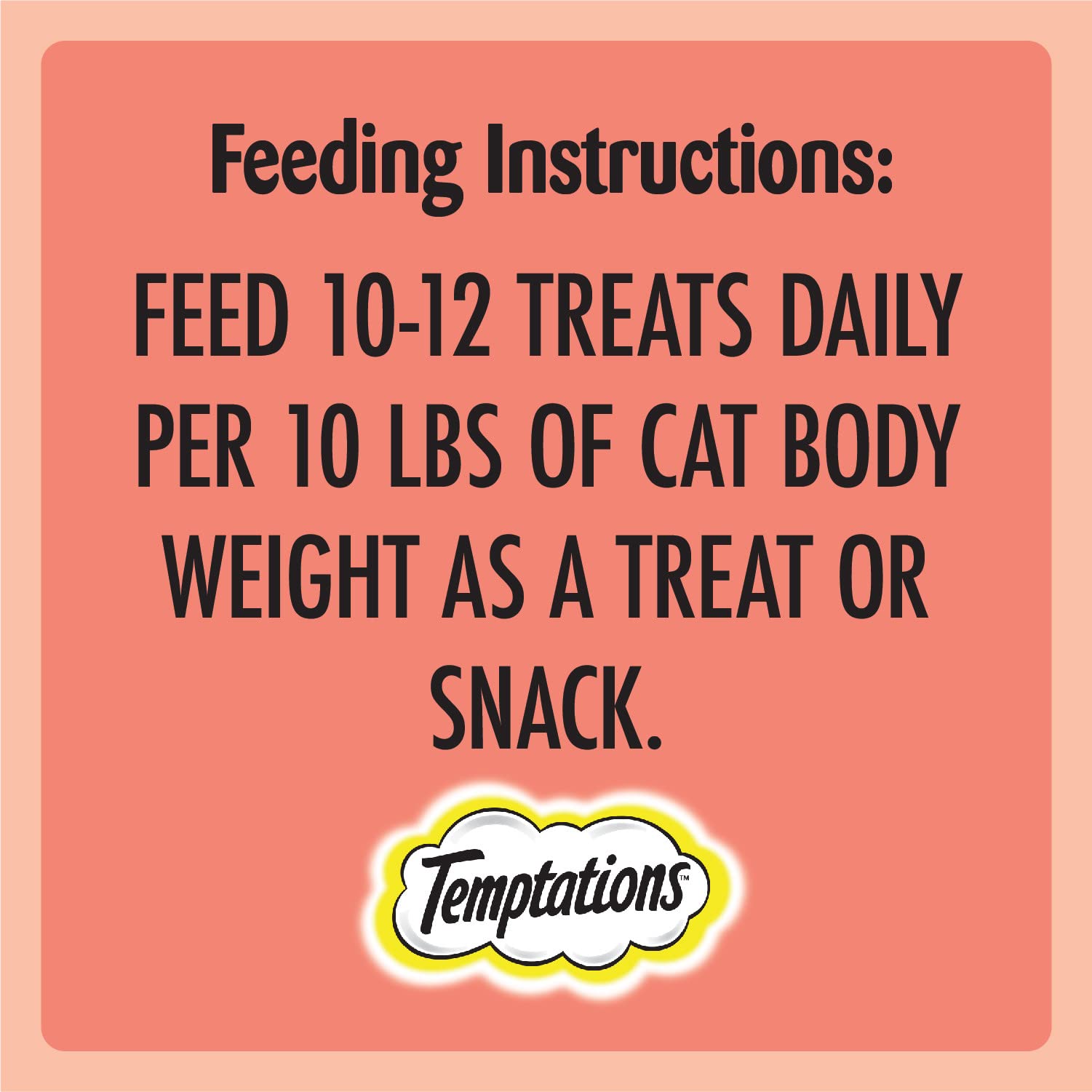 TEMPTATIONS Meaty Bites Cat Treats Adult, Salmon Flavour, 42.5g Pouch (7 Pack)