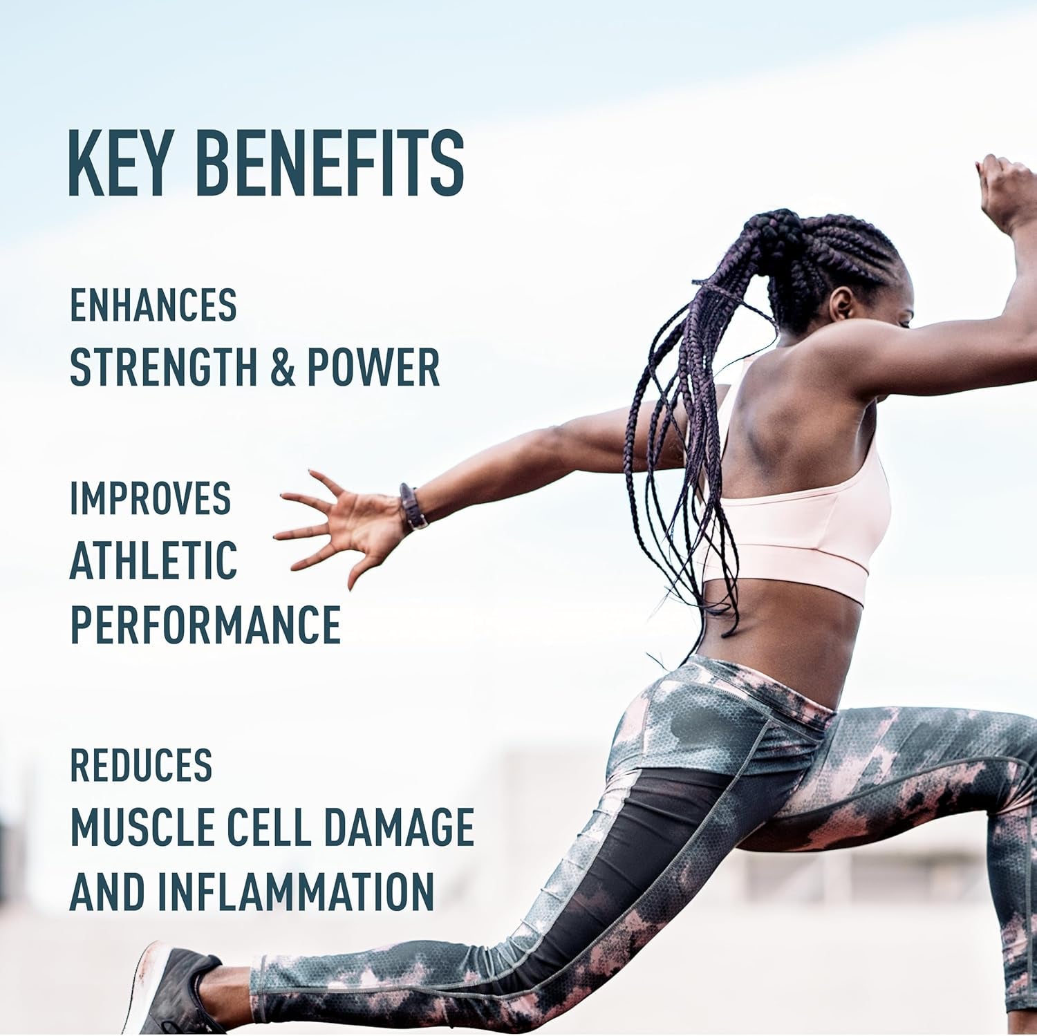 Canadian-Made Creatine Powder- Pure Micronized Creatine Monohydrate - Helps Build Lean Muscle, Increase Strength, and Improved Recovery and Performance for Men and Women - 500G, 100 Servings