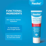 Flexitol Medicated Anti-Fungal Cream for Athlete's Foot - Best OTC Treatment for Foot Fungus & Fungal Infections, Effective Anti-Fungal Cream for Feet (56g)