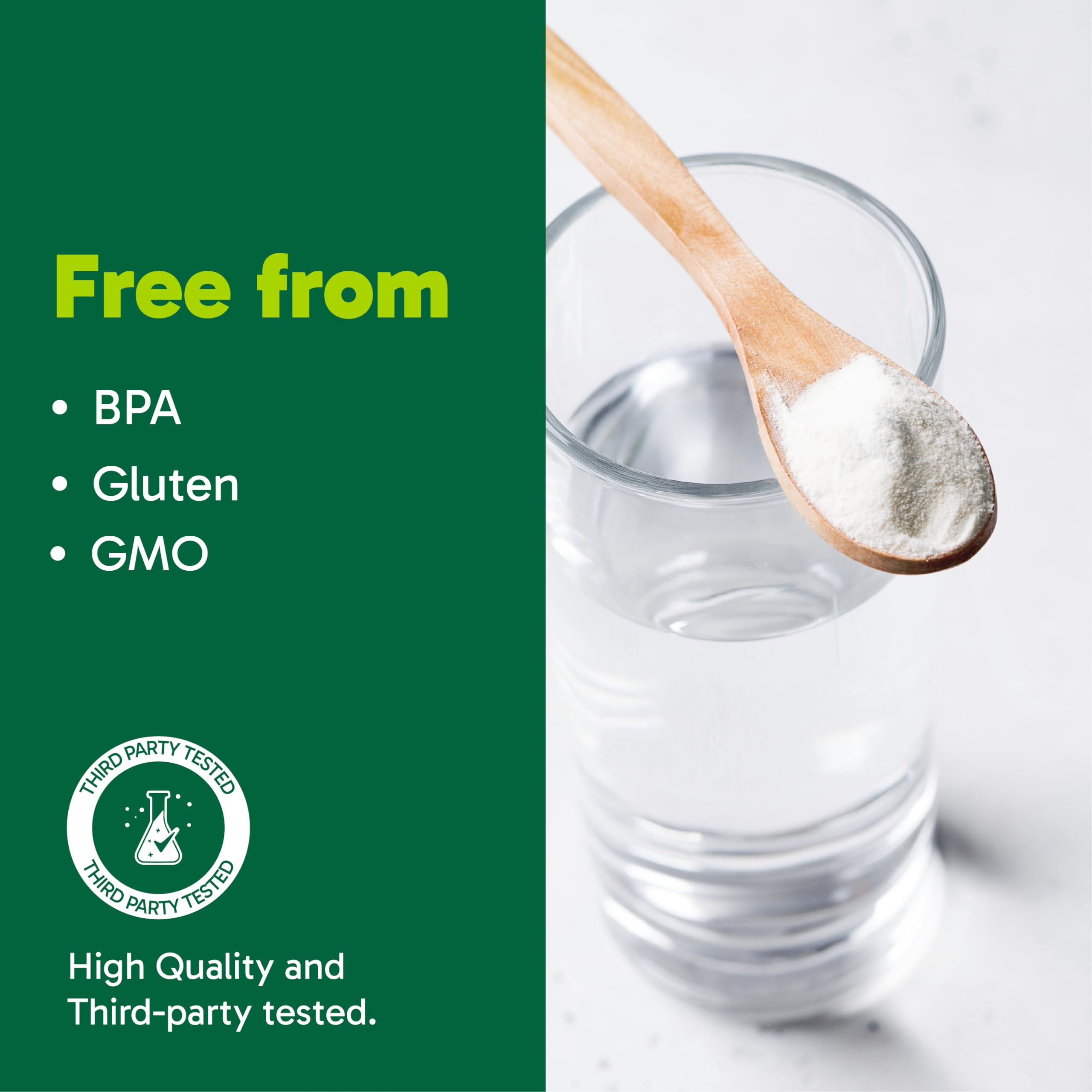 Organika Canadian-Made Certified Organic Spirulina Powder- Superfood, 3rd Party Tested, Pristine Sourcing, Vegan- 300g